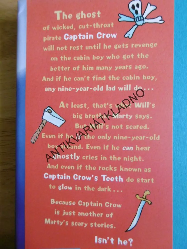 CAPTAIN CROW´S TEETH, EOIN COLFER, ANGLICKY. **an