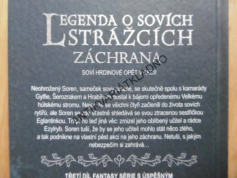LEGENDA O SOVÍCH STRÁŽCÍCH, ZÁCHRANA, LASKYOVÁ