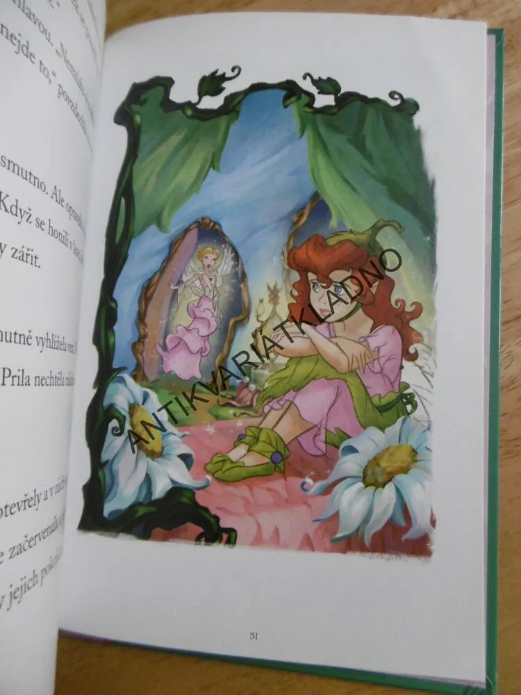 PRILA A CHŘADNOUCÍ VÍLY, KOUZELNÁ KNIHOVNA, DISNEY VÍLY