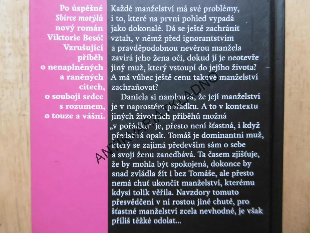 SEBELHÁŘKA, VIKTORIE BESÓ, **an