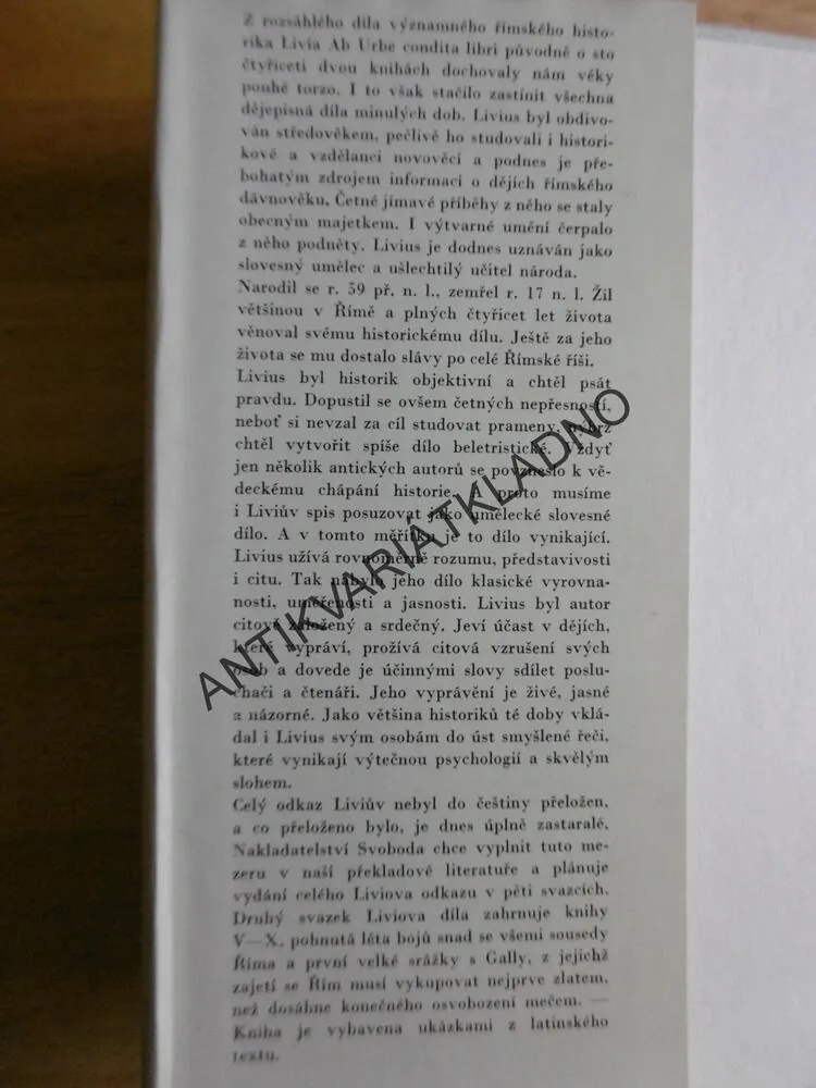 PAUSANIÁS CESTA PO ŘECKU I., ANTICKÁ KNIHOVNA, **an