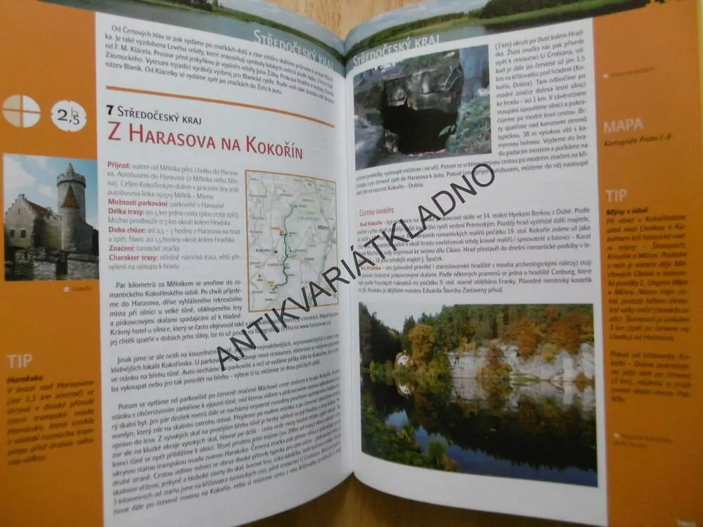 VELKÁ VÝLETNÍ KNIHA, ČESKÁ REPUBLIKA, 14 KRAJŮ, 162 VÝLETŮ, **an