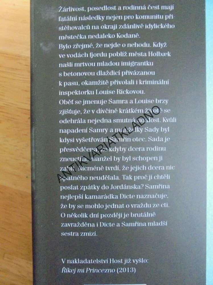 JEN JEDEN ŽIVOT, SARA BLAEDELOVÁ, DETEKTIVKA ROMÁN, **an