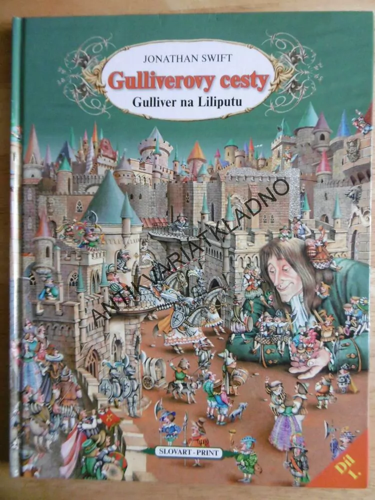 GULLIVEROVY CESTY, 1-3, JONATHAN SWIFT, **an