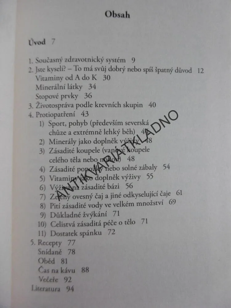 ODKYSELENÍ TĚLA ANEB DOKONALÝ PRAMEN MLÁDÍ A ŠTÍHLOSTI, PFISTEROVÁ
