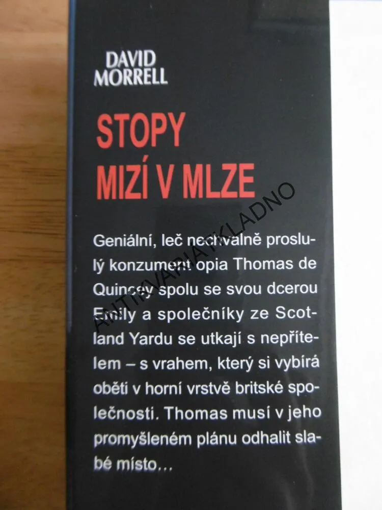STOPY MIZÍ V MLZE, DAVID MORRELL, **an