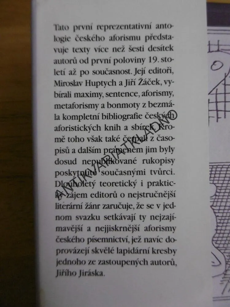 NEZABOLÍ JAZYK OD DOBRÉHO SLOVA, JIŘÍ ŽÁČEK, HUPTYCH, **an