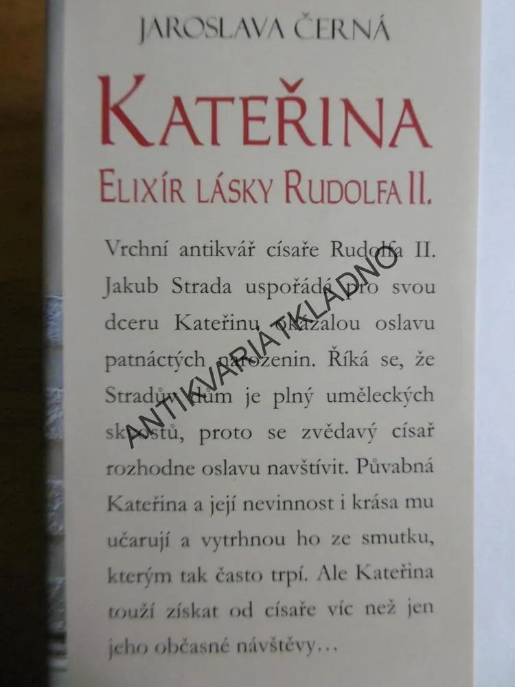 KATEŘINA, JAROSLAVA ČERNÁ, **an