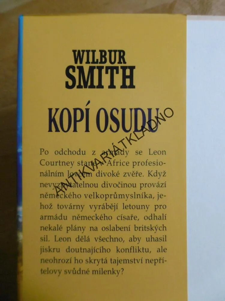 KOPÍ OSUDU, WILBUR SMITH, **an