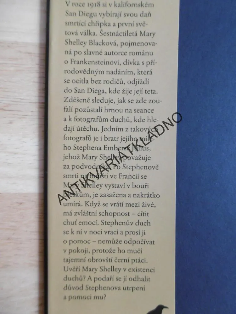 VE STÍNU ČERNÝCH PTÁKŮ, CAT WINTERSOVÁ, **an