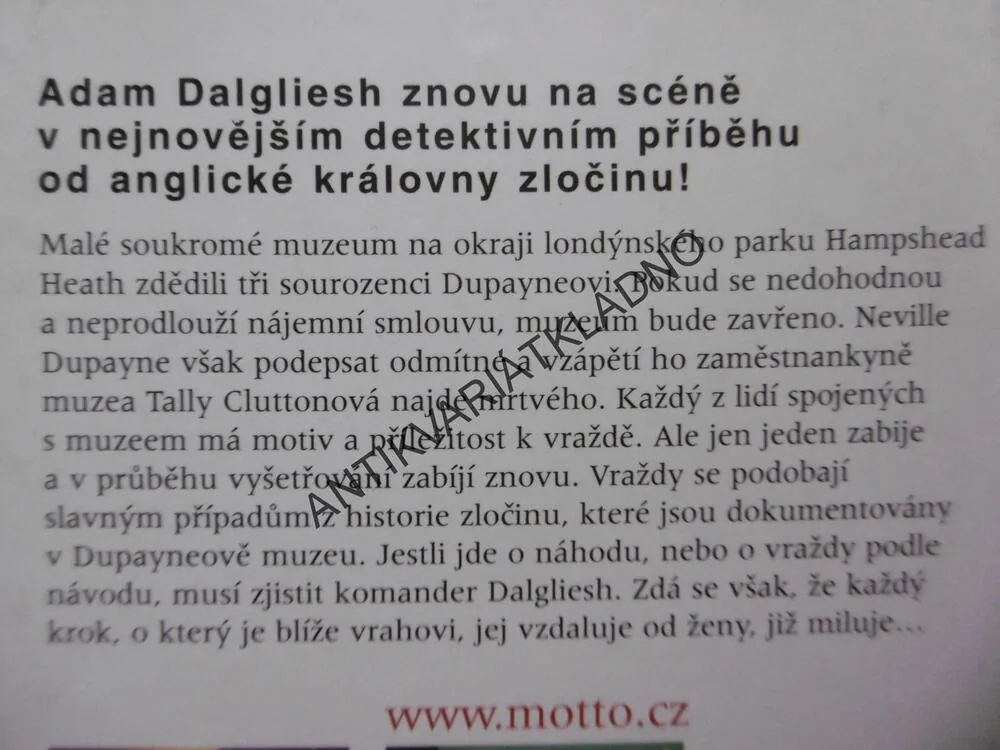 VRAŽDY PODLE NÁVODU, P.D.JAMESOVÁ, **an