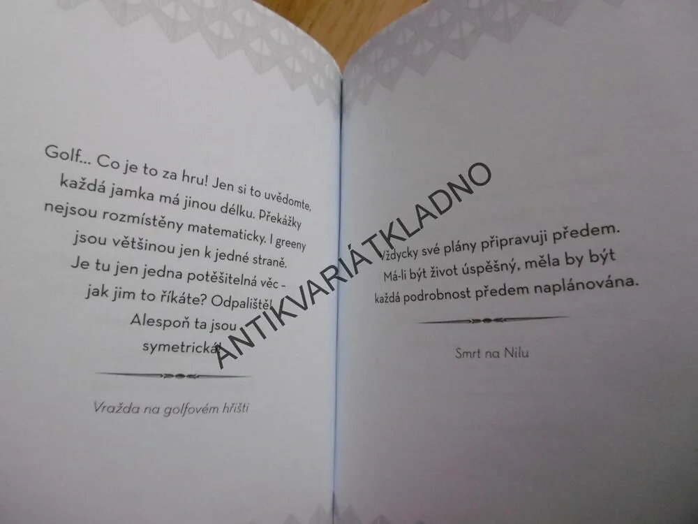MALÉ ŠEDÉ BUŇKY, JAK TO VIDÍ POIROT, AGATHA CHRISTIE 125 LET
