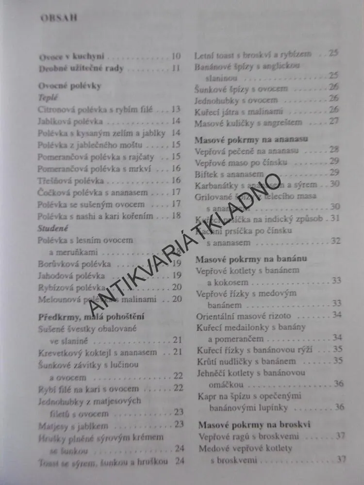 MASOVÉ POKRMY NA OVOCI, 246 RECEPTŮ, KARINA HAVLŮ, **an