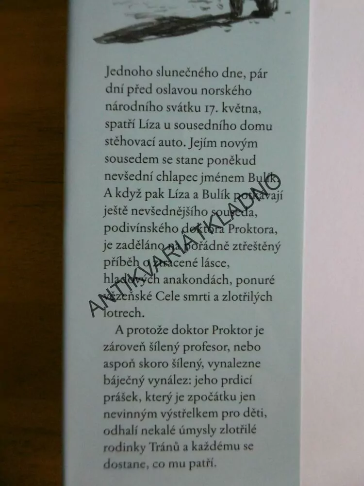 DOKTOR PROKTOR A PRDÍCÍ PRÁŠEK, JO NESBO, **an