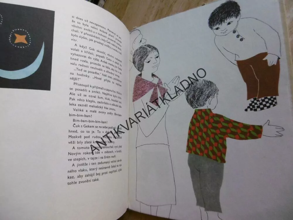 ČUK A GEK, ARKADIJ GAJDAR, PAVLOVÁ, 1962, **an
