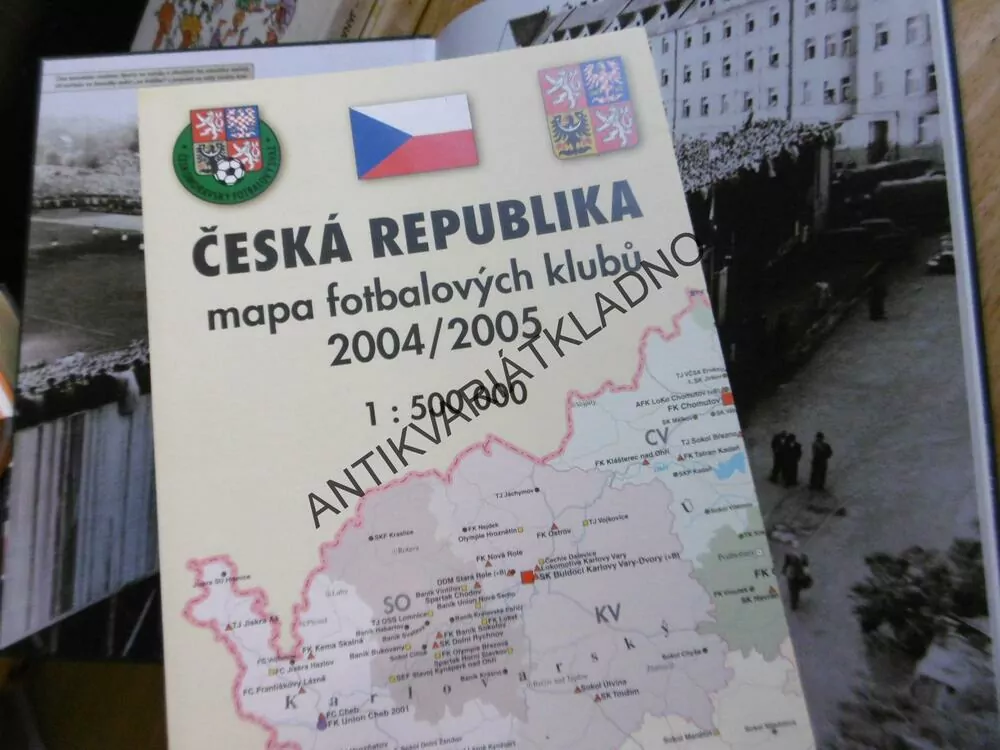 ATLAS ČESKÉHO FOTBALU OD ROKU 1890, JELÍNEK, JENŠÍK, **an
