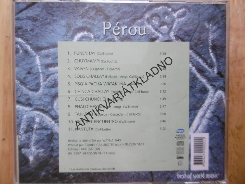 PERQU, NEST OF WORLD MUSIC, CD