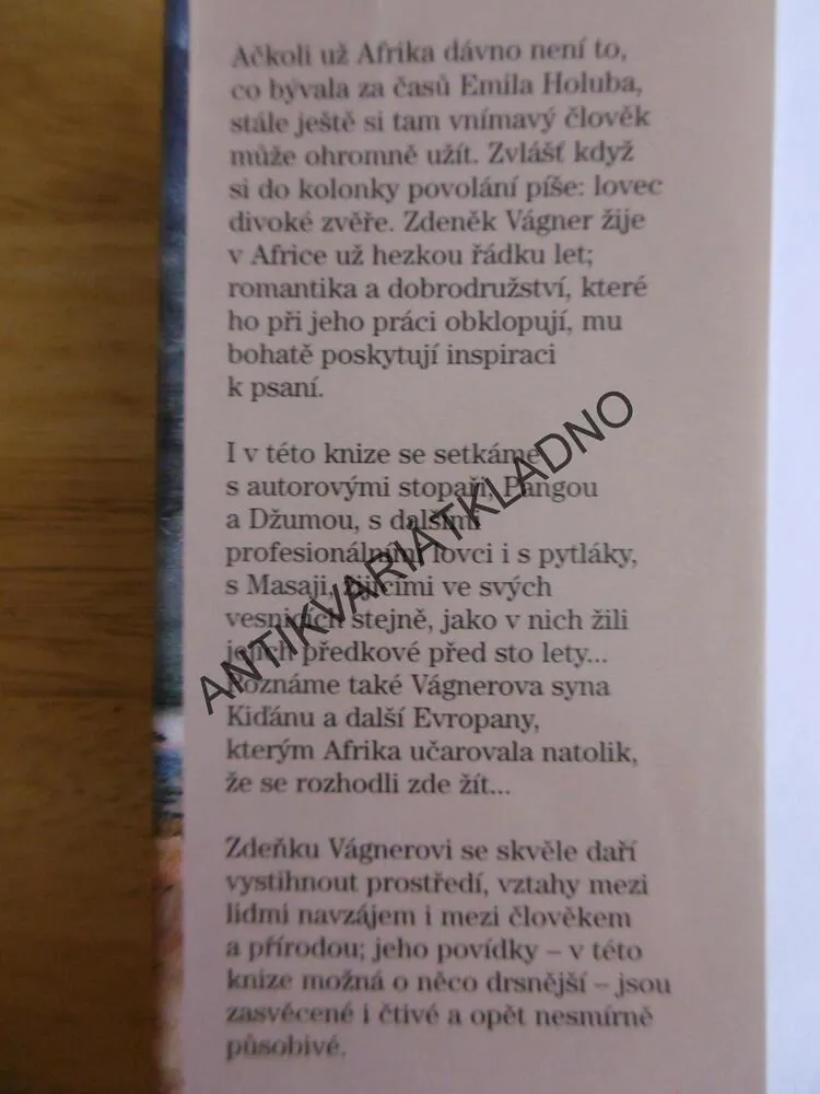 SLONÍ PÍSEŇ, ZDENĚK VÁGNER, BRÁZDIL