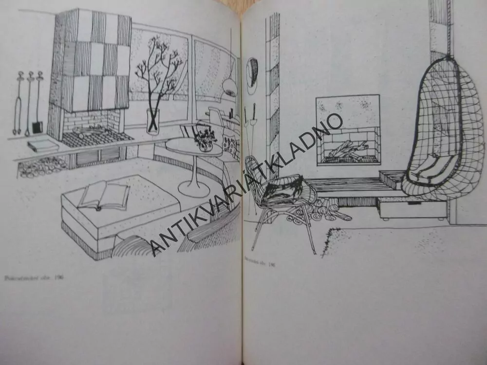 DEKORATIVNÍ ÚPRAVY V BYTĚ, MĚŠŤAN,  1988, **an
