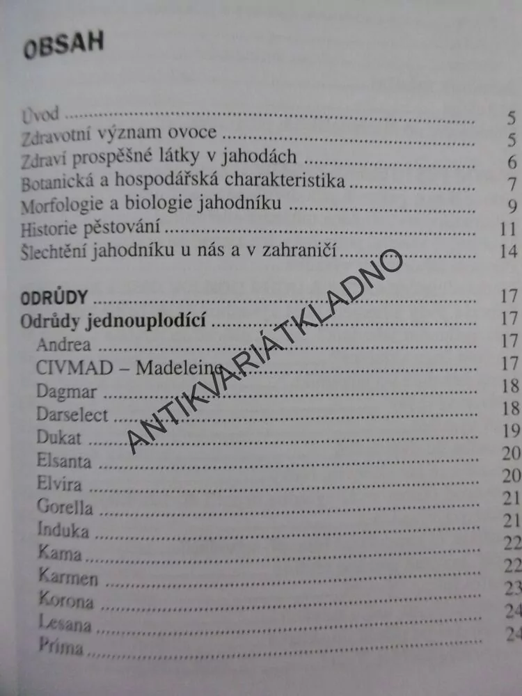 JAHODY, STOVKY DOBRÝ CH RAD A POZNATKŮ PRO ZAHRÁDKÁŘE, JANA DLOUHÁ, **an