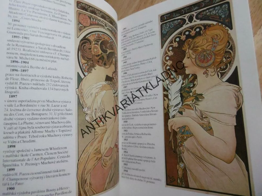 ALFONS MUCHA, SOUBOR UŽITÉ GRAFIKY