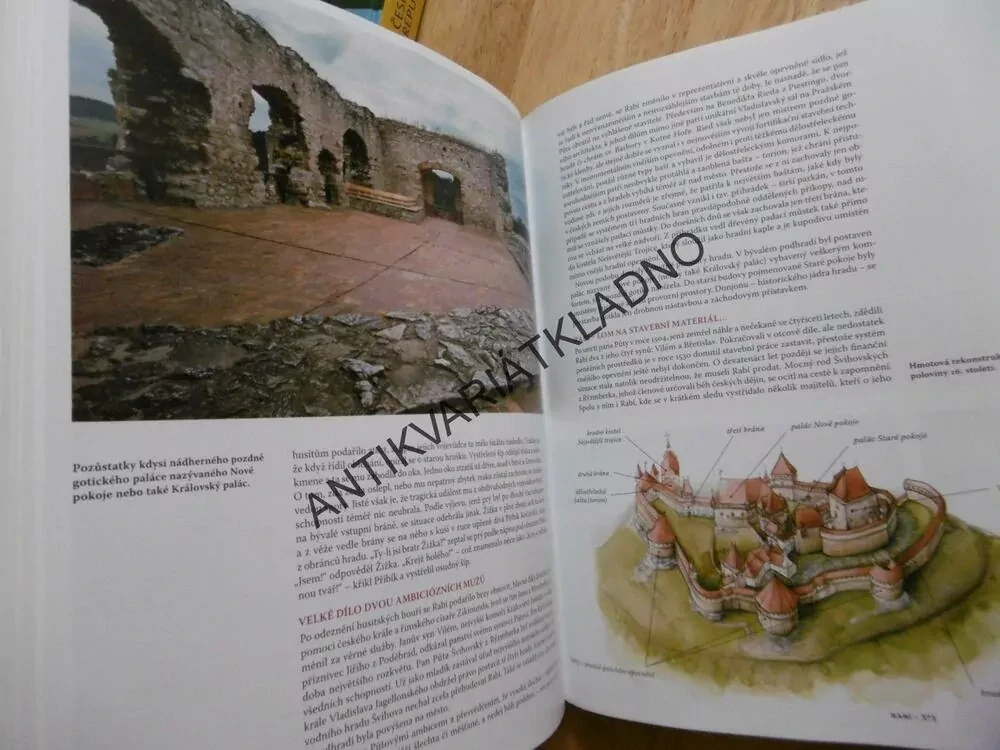 HRADY ČECH A MORAVY - ZNÁMÉ I NEZNÁMÉ PŘÍBĚHY A OSUDY, JAN KVIRENC, **an
