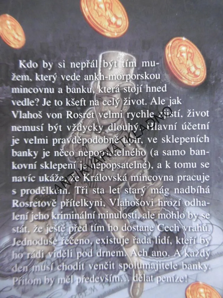 NADĚLAT PRACHY, ÚŽASNÁ ZEMĚPLOCHA, TERRY PRATCHETT