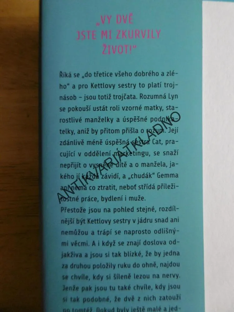 TŘI PŘÁNÍ, LIANE MORIARTY, **an