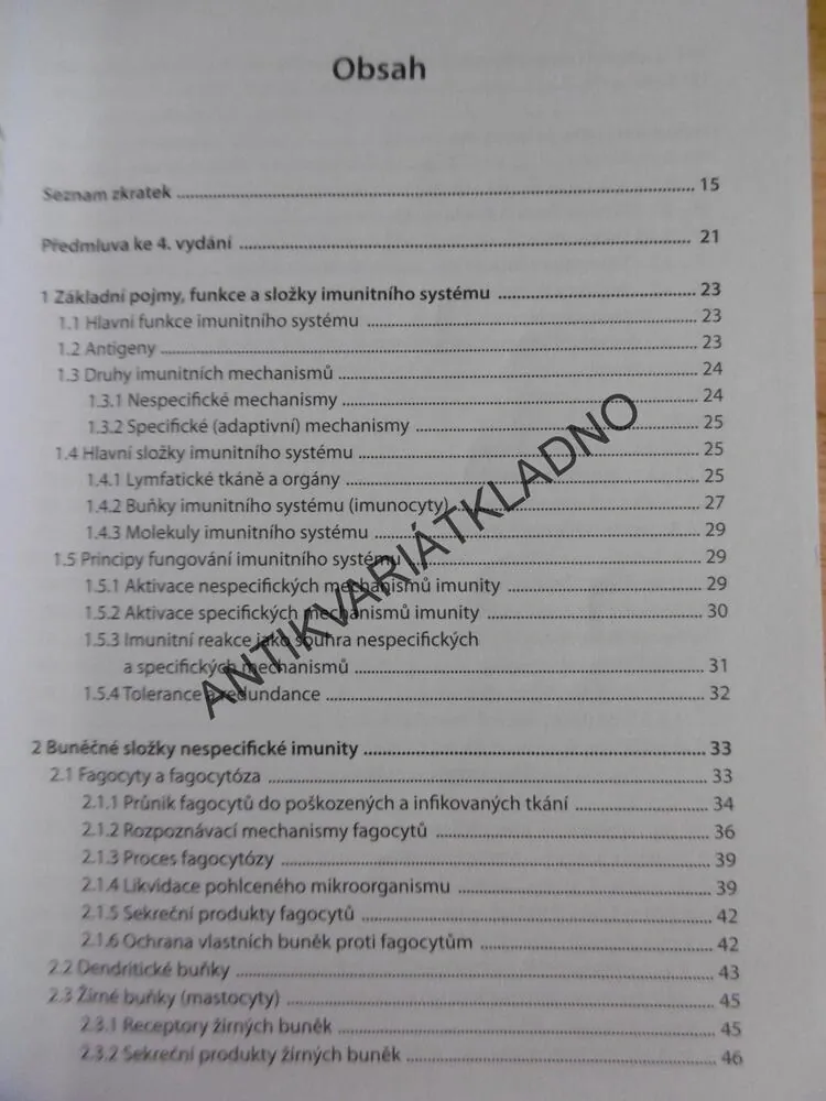 ZÁKLADY IMUNOLOGIE, HOŘEJŠÍ, BARTŮŇKOVÁ, 