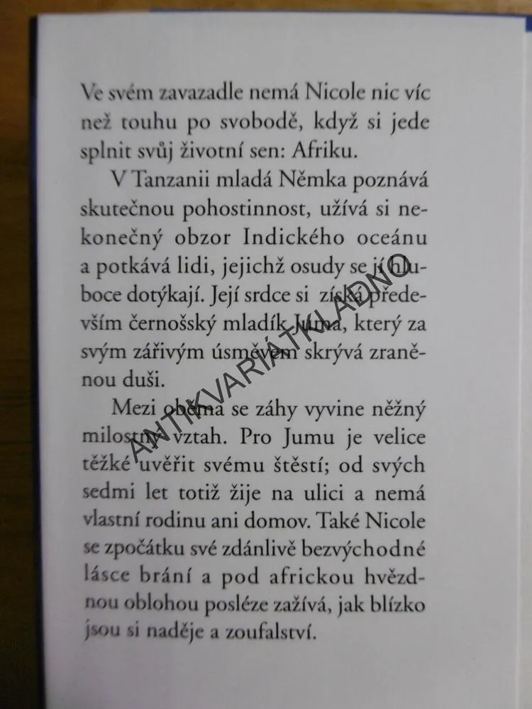 ZLODĚJI HVĚZD, NICOLE MTAWA, MŮJ ŽIVOT V AFRICE, AFRIKA, **an