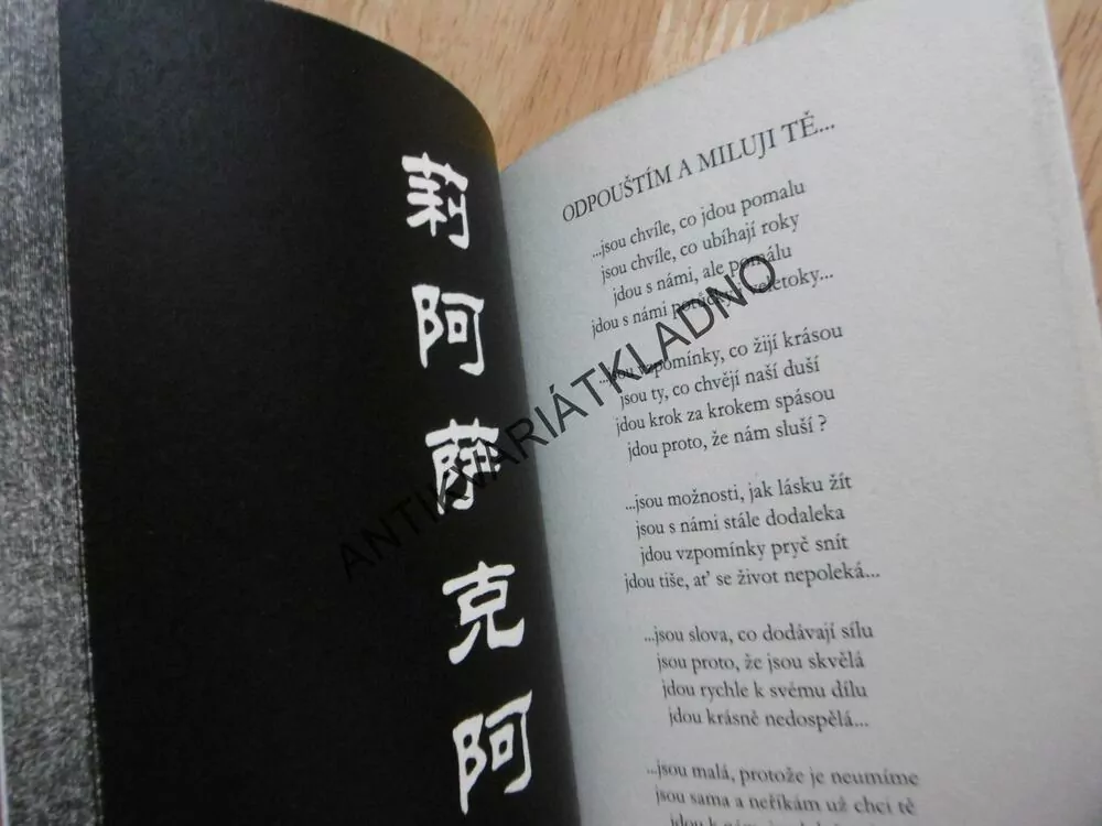 CESTA, MICHAL ZACHAR POEZIE, **an