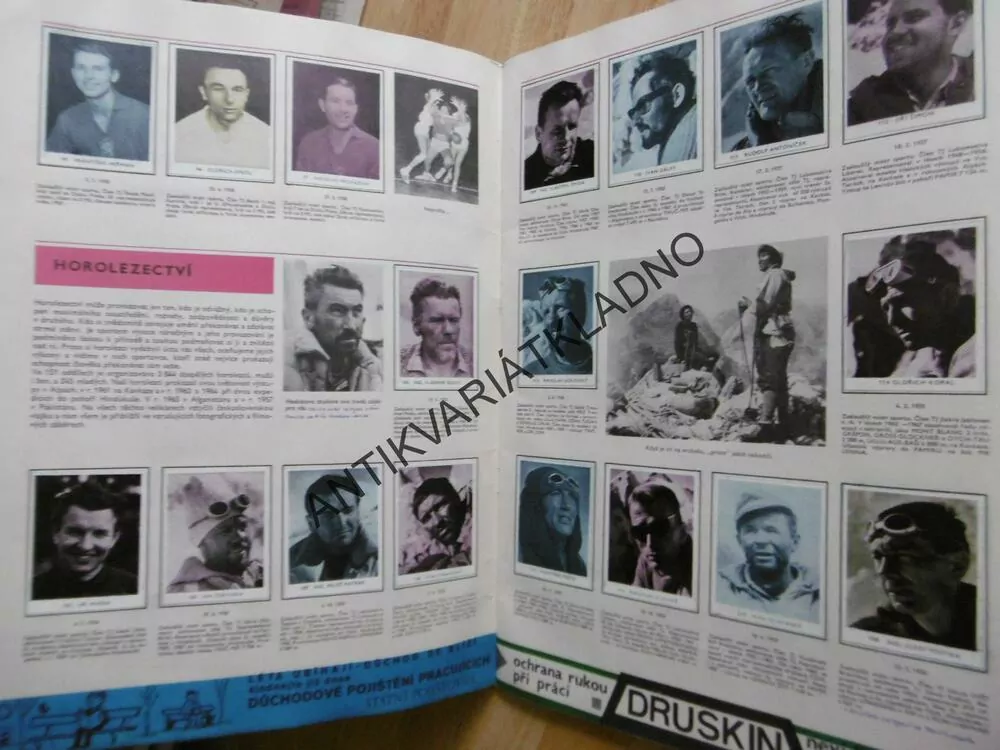 ALBUM ÚSPĚŠNÝCH SPORTOVCŮ ZA 20 LET, 1948-68,