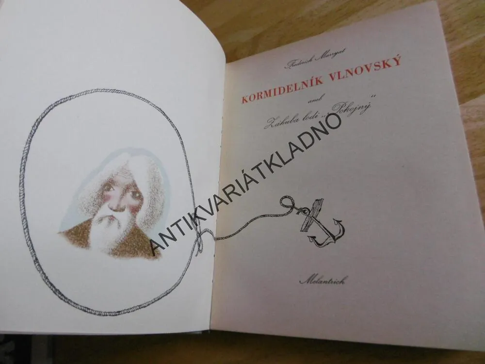KORMIDELNÍK VLNOVSKÝ ANEB ZÁHUBA LODI, MARRYAT, TRNKA