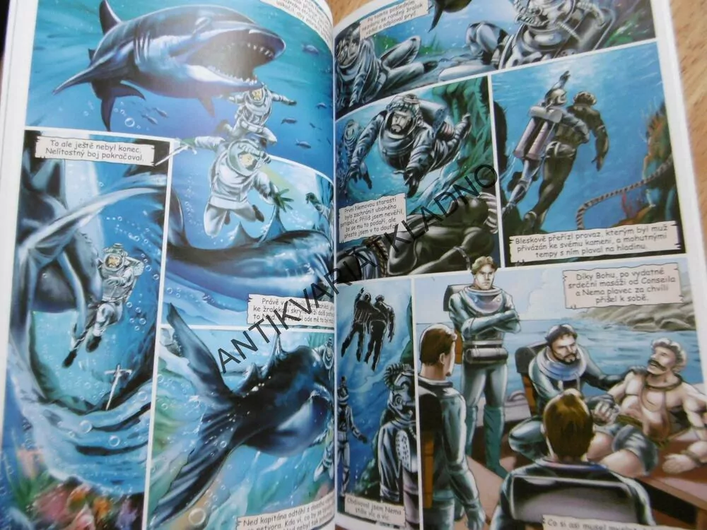20000 MIL POD MOŘEM, JULES VERNE, **an