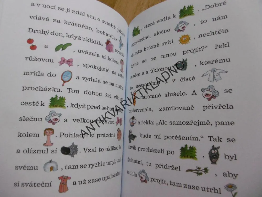 NEPOSLUŠNÁ KŮZLÁTKA A JINÉ POHÁDKY, MALOVANÉ ČTENÍ, **an