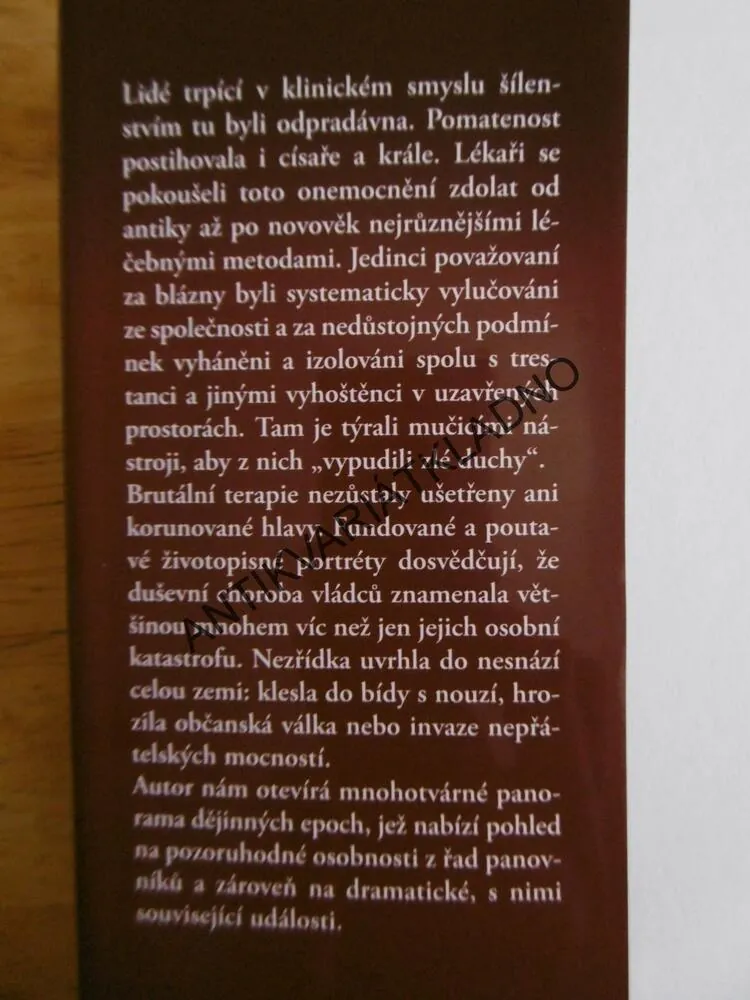 NÁŠ KRÁL JE ŠÍLENÝ! HANS-DIETER OTTO