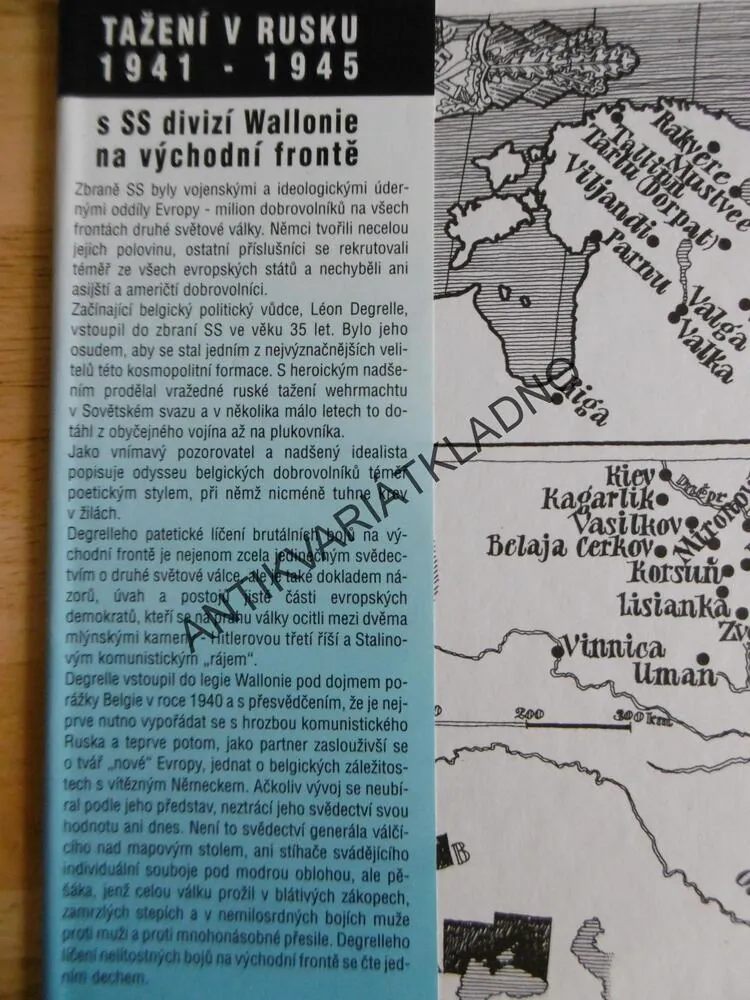 TAŽENÍ V RUSKU 1941-1945, LEON DEGRELLE, **an