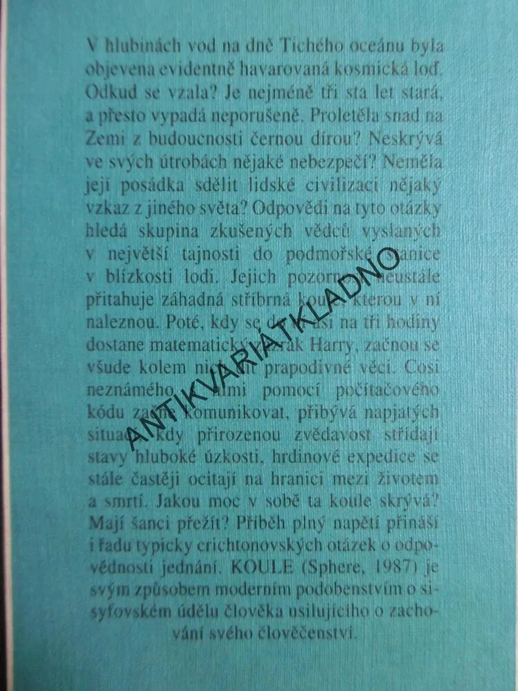 KOULE, MICHAEL CRICHTON, **an
