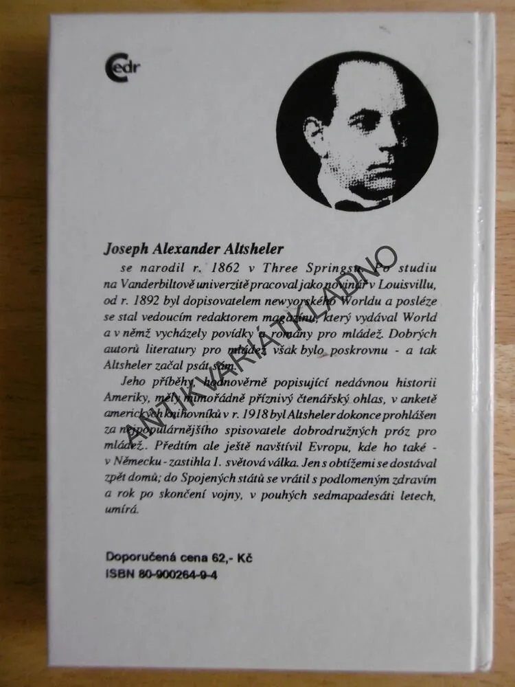 ZLATO APAČŮ, JOSEPH A. ALTSHELER, KONEČNÝ