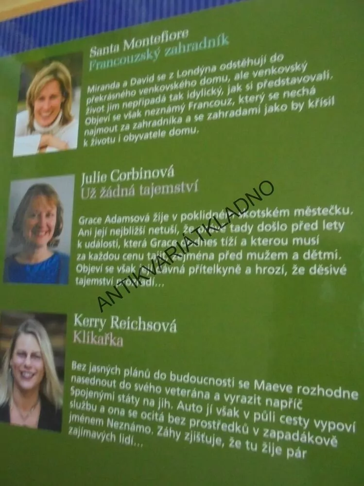 3X : MONTEFIORE, CORBINOVÁ, REICHSOVÁ, READERS DIGEST VÝBĚR, **an
