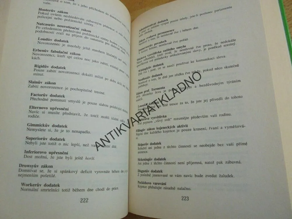 KOMPENDIUM MURPHYHO ZÁKONY, KARL WAGNER, VÝROKY, **an