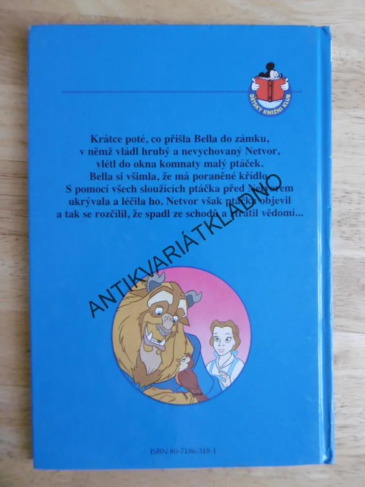 NETVOR A ZRANĚNÝ PTÁČEK, WALT DISNEY, **an