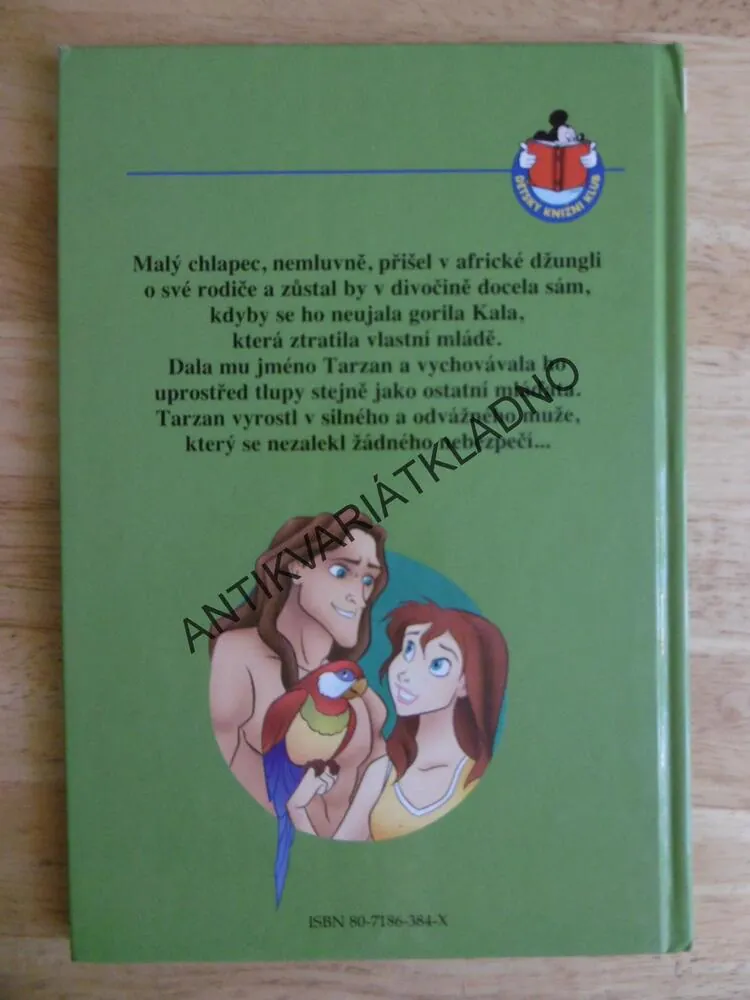 TARZAN, WALT DISNEY, **an
