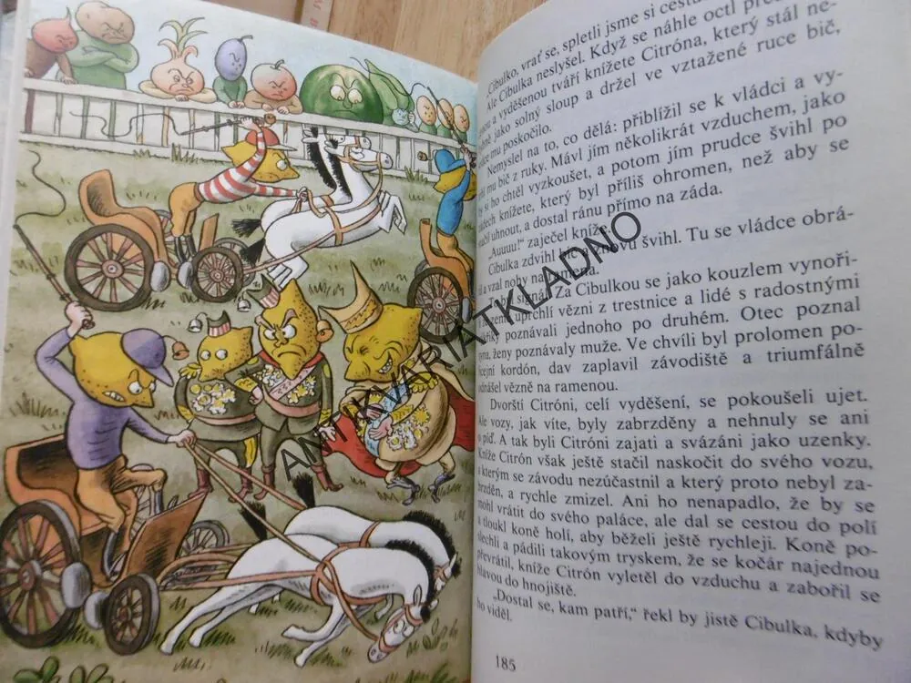O STATEČNÉM CIBULKOVI, GIANNI RODARI, ONDŘEJ SEKORA, 1987