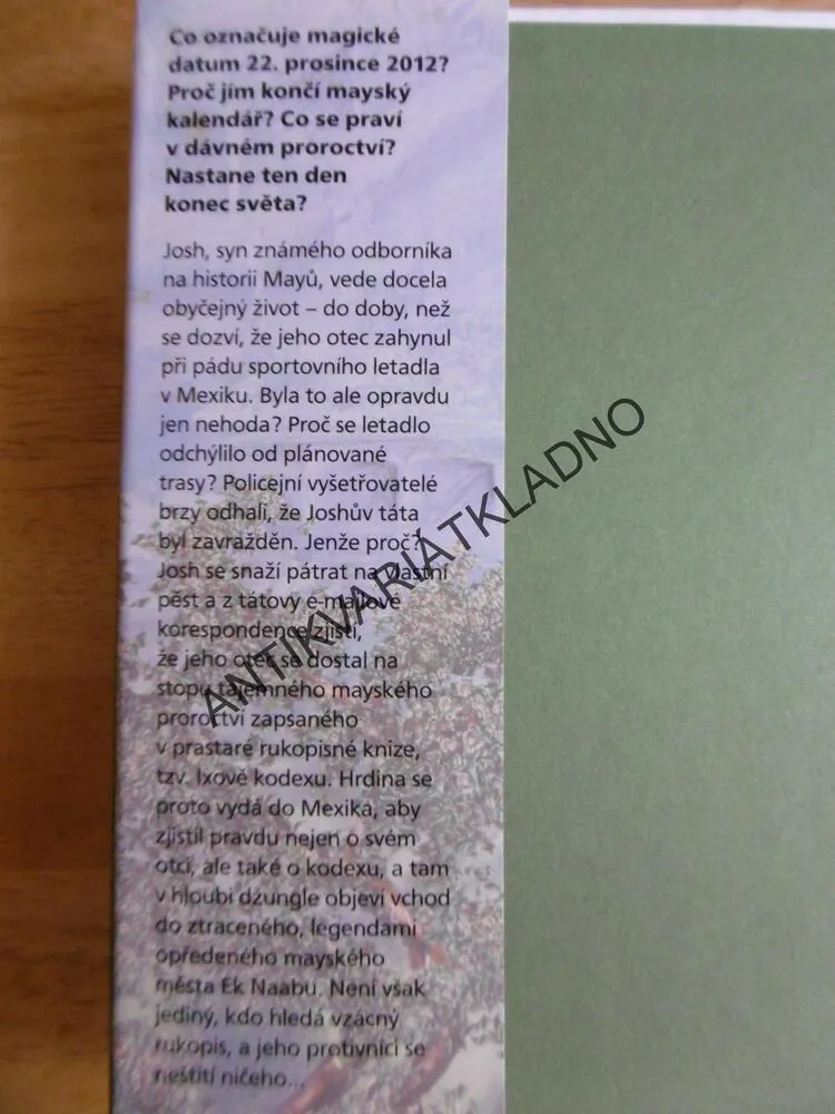 NEVIDITELNÉ MĚSTO, AKTA JOSHUA, MARIA G. HARRISOVÁ, **an