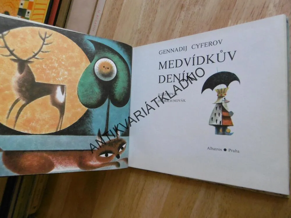 MEDVÍDKŮV DENÍK, GENNADIJ CYFEROV, NOVÁK, 1974, **an