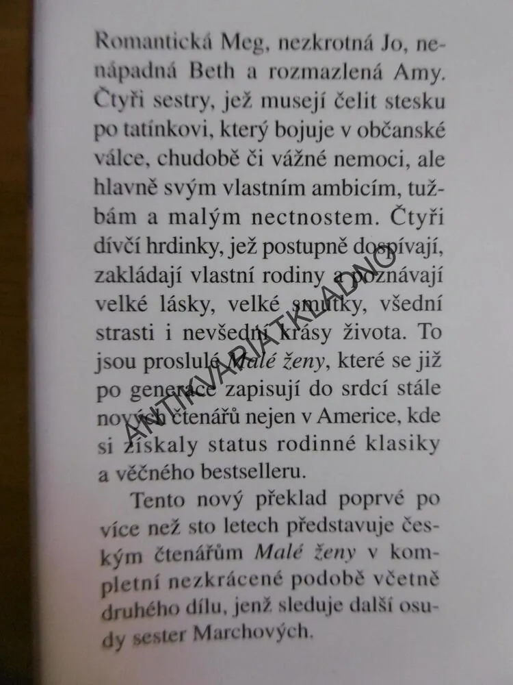 MALÉ ŽENY, LOUISA MAY ALCOTTOVÁ