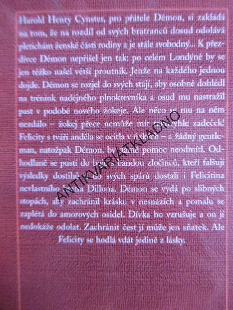 DÉMON TOUHY, STEPHANIE LAURENSOVÁ