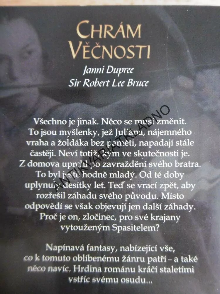 CHRÁM VĚČNOSTI, JANNI DUPREE, **an