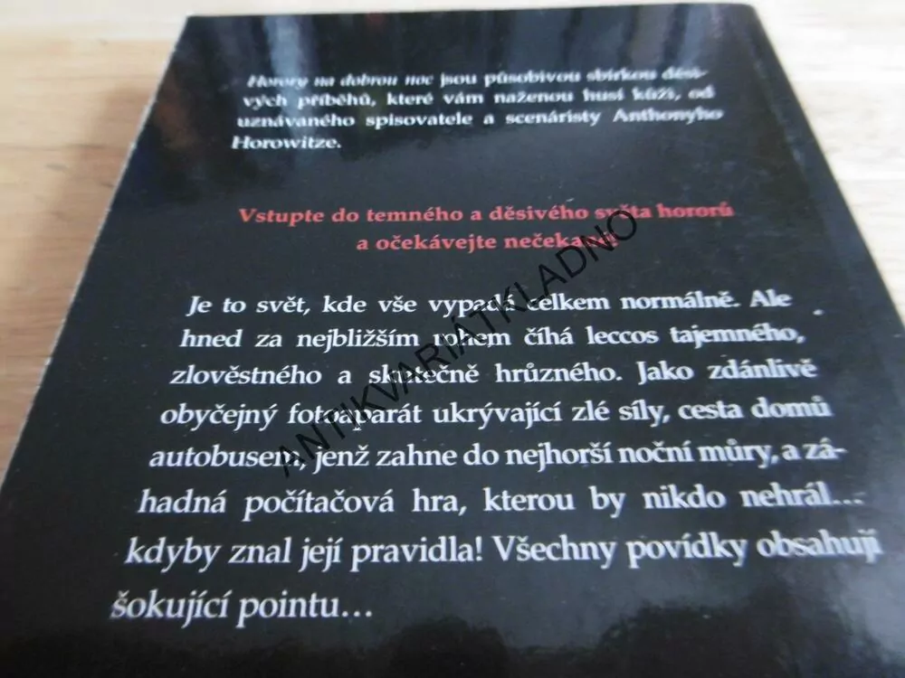 HORORY NA DOBROU NOC, ANTHONY HOROWITZ, **an